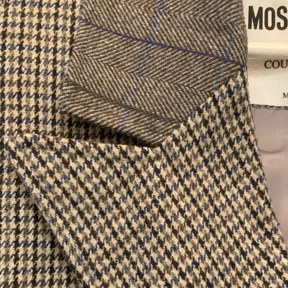 Moschino Couture Women's Brown and Checkered Blazer - Picture 7 of 17